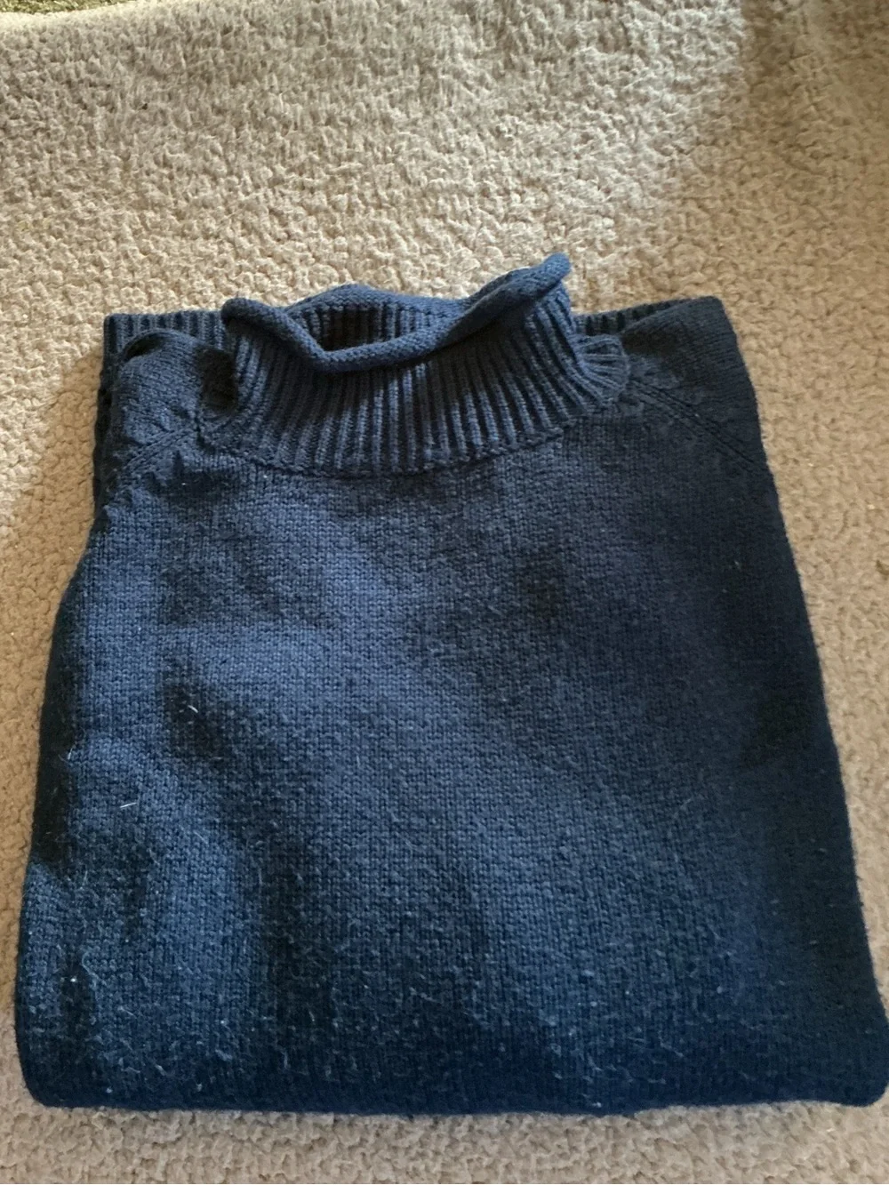 Women’s Navy Blue Knit Sweater